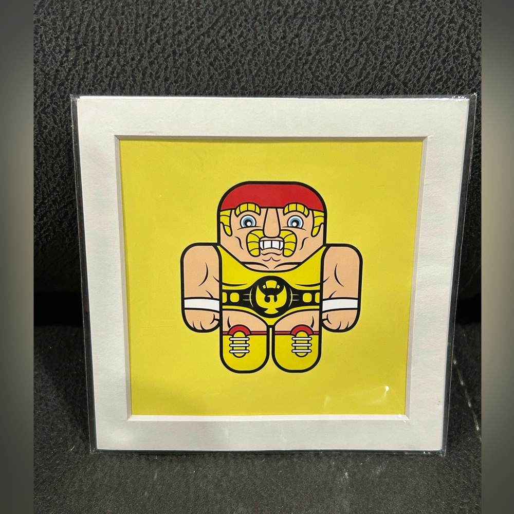 Custom WWF buddie picture ; Hulk Hogan!
